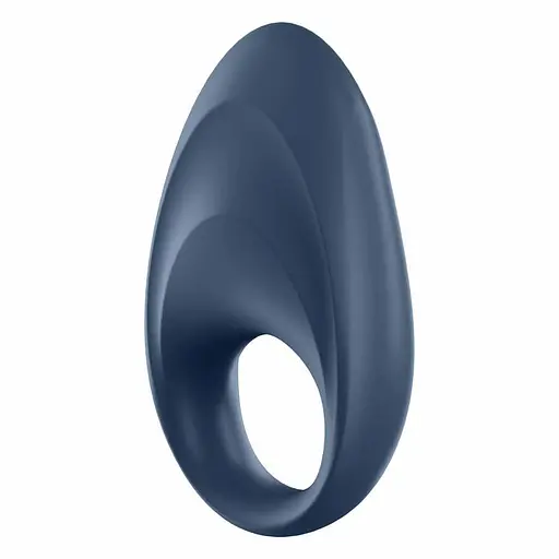Эрекционное кольцо с вибрацией Satisfyer Mighty One 9 см синий - фото 6