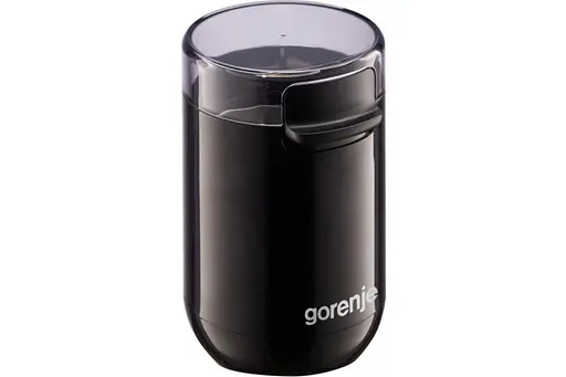 Кавомолка роторна Gorenje 150Вт, об'єм зерен-45г, пластик/метал, чорний - фото 3