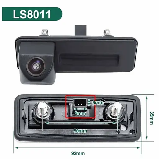 Автомобильная камера заднего вида в ручку багажника AHD 720/1080 для Skoda LS-8011 - фото 4