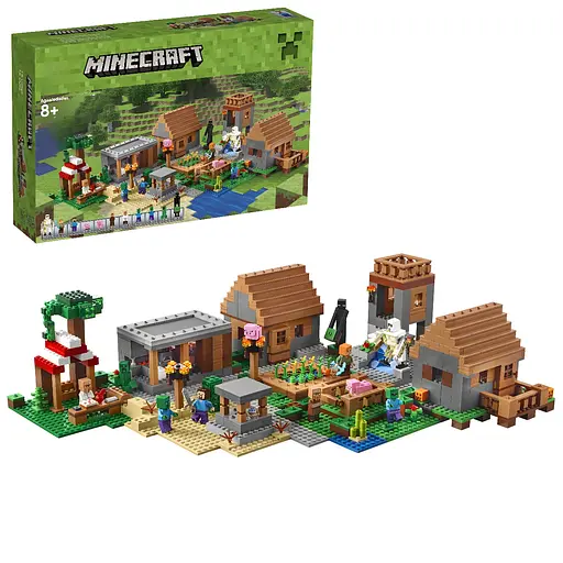 Конструктор Minecraft Село на 1600 деталей (11818) - фото 4