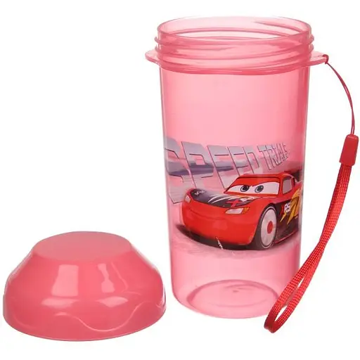 Ланч-бокс детский Laprida Тачка красный пищевой пластик + бутылка 64-21-1905 - фото 3