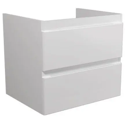 Тумба Мойдодир Unik 60-A під умивальник Білий підвісна Білий - фото 1