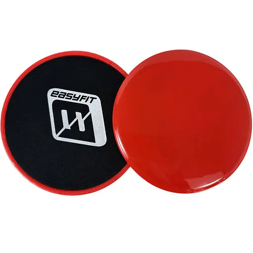 Диски для глайдинга EasyFit красные (пара) (EF-1425-R) - фото 1
