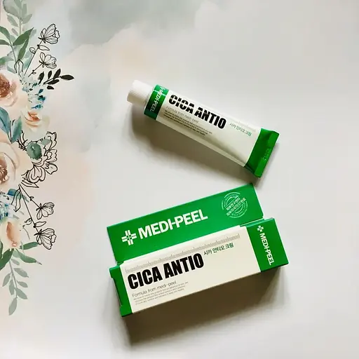 Відновлюючий крем Medi-Peel Cica Antio Cream 30 ml з центелою та пептидами - фото 6