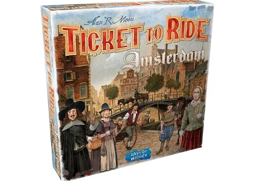 Настільна гра Days of Wonder Квиток на поїзд: Амстердам (Ticket to Ride: Amsterdam) (англ.) (DOW720163)