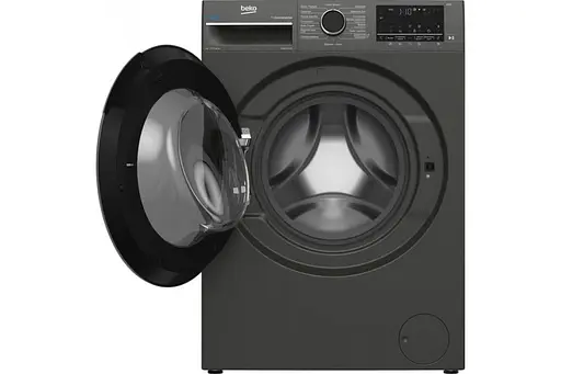 Стиральная машина Beko фронтальная 8 кг 1200 A+++ 56 см дисплей пара инвертор графит - фото 2