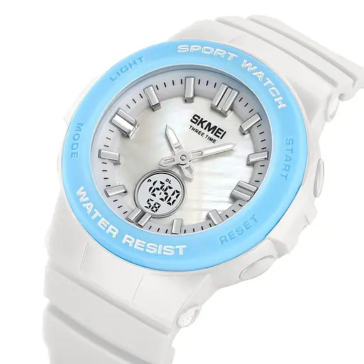 Наручний годинник жіночий 2125WT White Skmei acs0030253 - фото 2