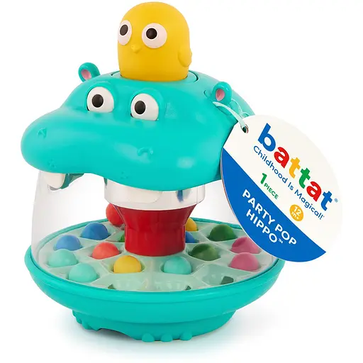 Іграшка розвиваюча Battat Lite Дзиґа-Бегемот (BT1830Z) - фото 5