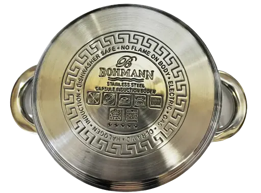 Набір каструль з кришками Bohmann BH 1275 N, 12 предметів - фото 2