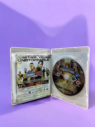 Диск з грою на PlayStation 3 ліцензія WWE Legends of WrestleMania, гра на PlayStation 3 WWE Legends of Wrestle - фото 2