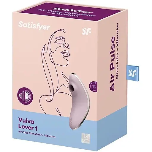 Вакуумний вібратор Satisfyer Vulva Lover 1 Violet - фото 5