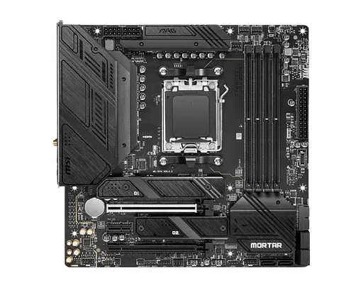 Материнская плата MSI B650M MAG Mortar Wi-Fi Socket AM5 (MAG B650M MORTAR WIFI) Б/У - фото 1