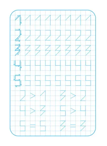 Школа Кенгуру. Зошит-тренажер. Друкуємо цифри - фото 2