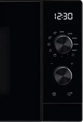 Мікрохвильова піч Electrolux 25л 900Вт гриль дисплей інвертор чорний - фото 2