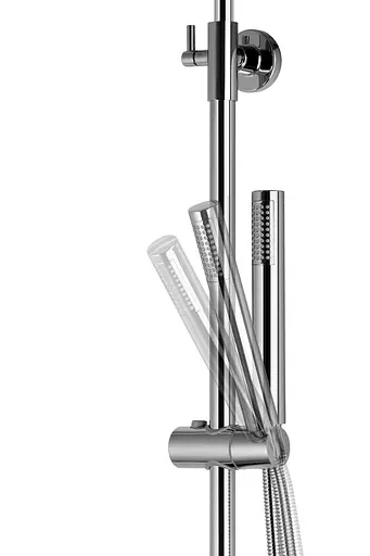 Душова система Corsan Lugo хром з виливом CMN014MCH, Хром - фото 5