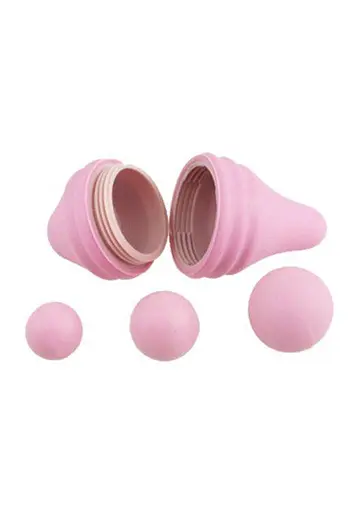 Вагінальні кульки Femintimate Pelvix Concept, 16.5 см, рожевий - фото 2