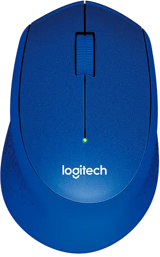 Мышь беспроводная Logitech M330 Silent Plus Blue (910-004910)