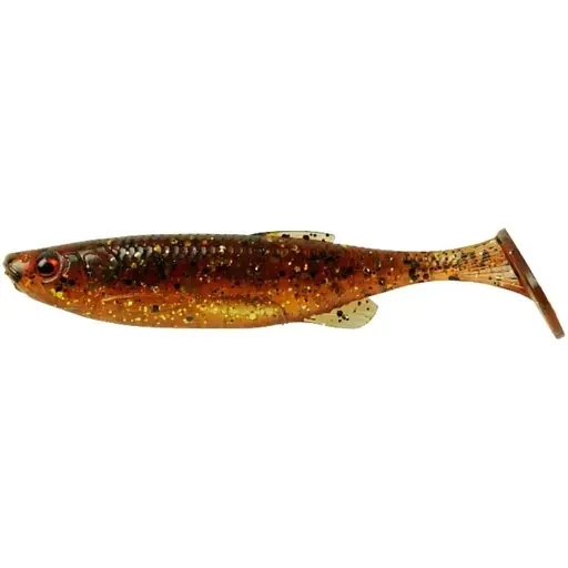 Силікон Savage Gear Fat Minnow T-Tail 105mm 11.0g 5 шт/уп Червоний/Помаранчевий (1013-1854.43.19)