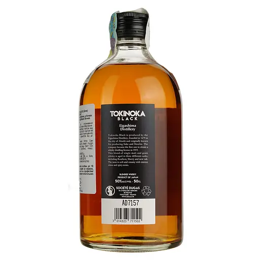 Виски Tokinoka Black 50% 0.5 л - фото 4