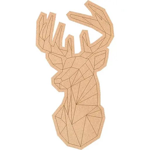 Основа для декорування панно-мозаїка Rosa Talent Олень 1 МДФ 26х49 см