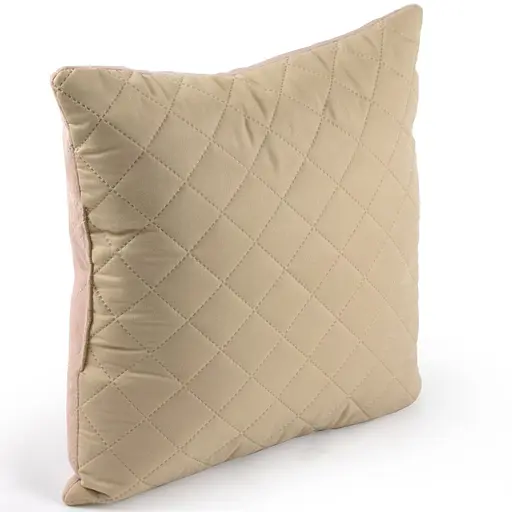 Подушка Руно 40х40 декоративная Velour Apricot 311.55_Apricot ромб - фото 2