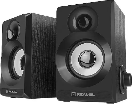 Акустична система Real-EL 2.0 S-200 Black (EL121200008) - фото 1