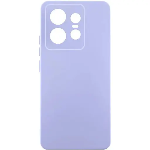 Чохол Silicone Cover Lakshmi Full Camera (AA) для Motorola Edge 50 Pro Бузковий / Dasheen