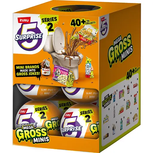 Игровой набор Zuru Mega Gross Minis фигурки-сюрприз в слое со слаймом в ассортименте (77567GQ1) - фото 15