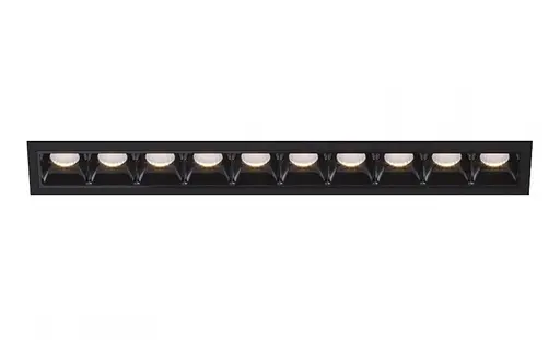 Світильник точковий врізний KLOODI KD-POINT 10X2 20W 3K BK - фото 4