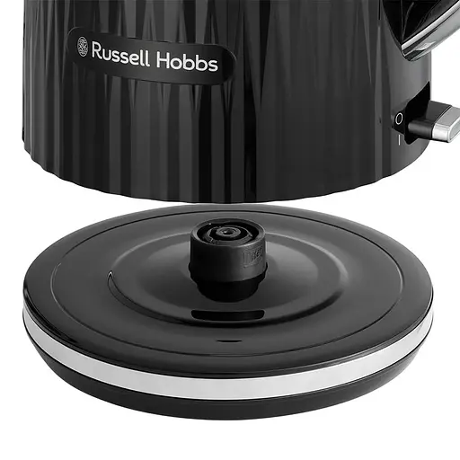Russell Hobbs Электрочайник Eden, 1.7л, нержавеющая сталь, пластик, черный - фото 5
