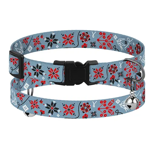 Нашийник для котів Барксі Urban патріотичний Калина  