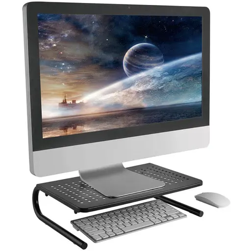 Подставка для ноутбука, монитора OfficePro OPMR-386 Black - фото 6