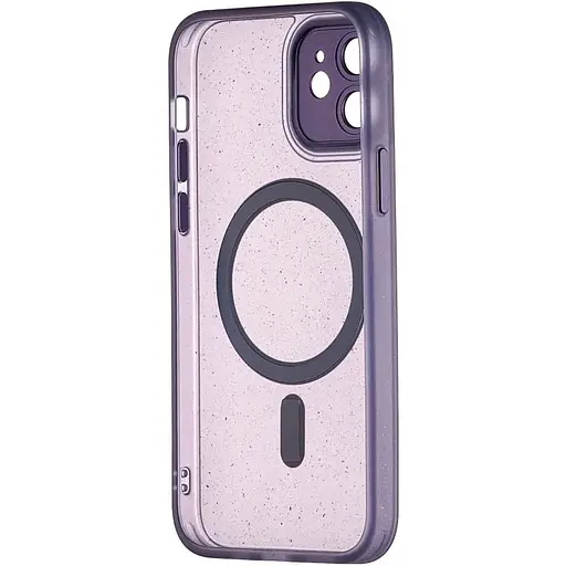 Чохол-накладка DK для Apple iPhone 12 MagSafe Composite Matte Splash (deep purple) - фото 2