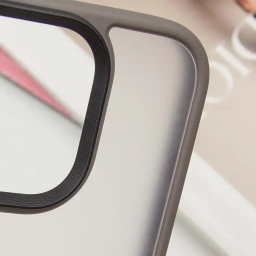 Чохол Epik TPU+PC Metal Buttons для Apple iPhone 16 Pro 6.3 Сірий - фото 6