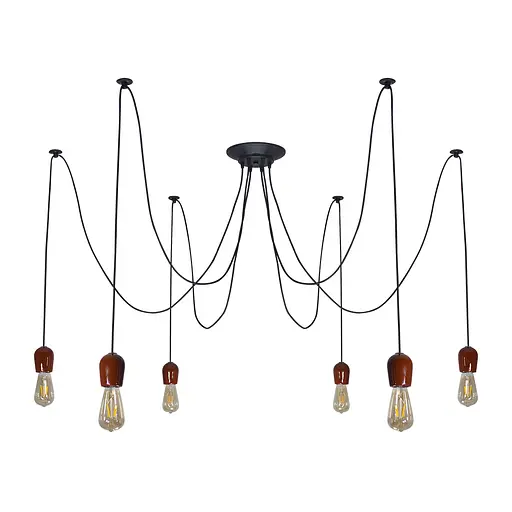 Люстра-павук LS 2152-6K-6 - фото 1