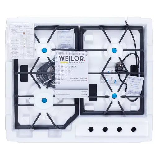 Поверхня газова на металі Weilor GM W 604 BL - фото 11