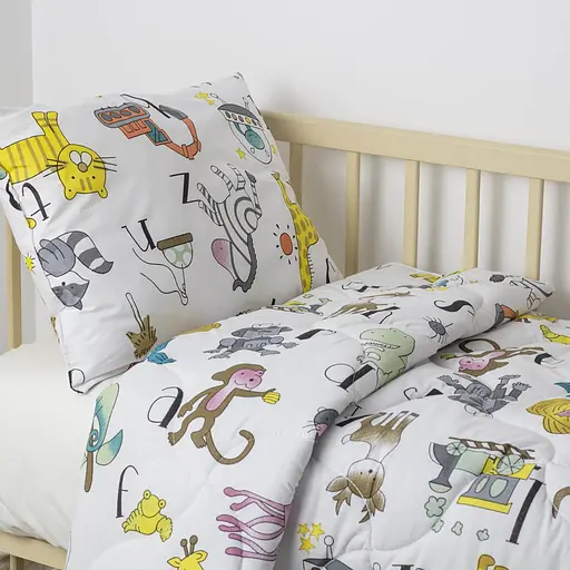 Одеяло детское ТЕП Little Friends Animal Alphabet 105 x 140 см (1-04770_33968) - фото 1