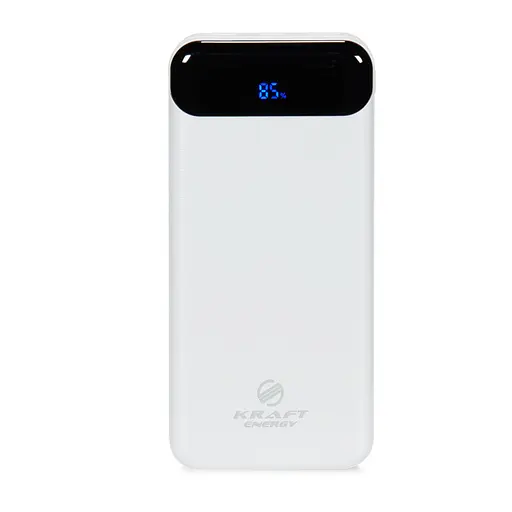 Повербанк 20000mAh Power Bank Kraft TPB-2020 White 22.5W QC3.0 (43-00049)