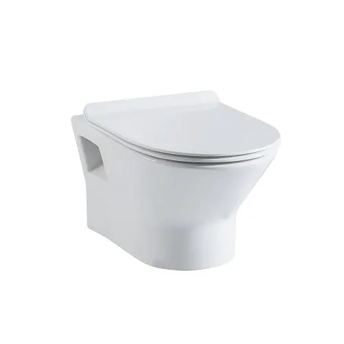 Унитаз подвесной Volle Fiesta Rim 13-77-034 с сидением Soft Close, Белый - фото 1