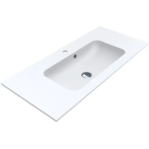 Умивальник Miraggio Della 1000 mirasoft 0001072, Білий матовий - фото 1