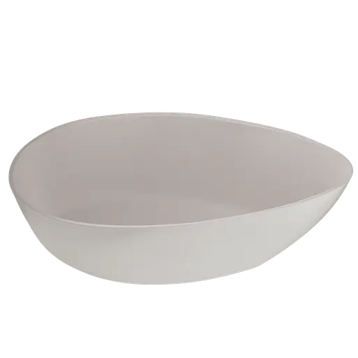 Ванна отдельностоящая глянцевая Amdcon Santorn 166x78 из литого камня SANTORN_166_HL Белый - фото 8