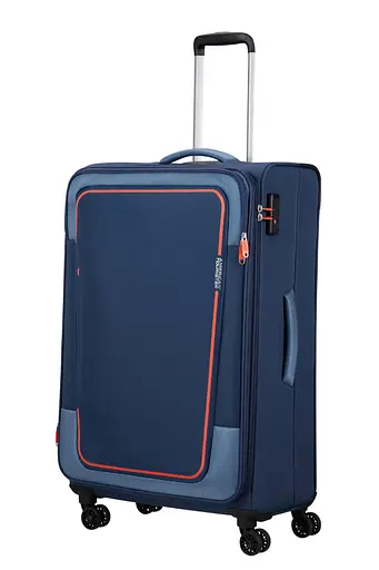 Валіза American Tourister PULSONIC COMBAT NAVY 81x49x31(34) 81 См MD6*41003 - фото 12