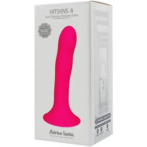 Дилдо з присоскою Adrien Lastic Hitsens 4 Pink