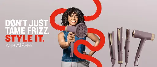 Фен Remington Remington AIRvive, 1600Вт, 3 режими, дифузор, іоніз-я, хол. обдув, фіолетово-золотий - фото 3