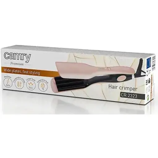 Гофре-плойка-щипцы Camry CR 2323 150 Вт - фото 1