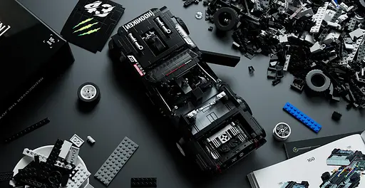 Конструктор Nifeliz Автомобіль Muscle Car "Mini HOONIKEN" (NF10272) - фото 8