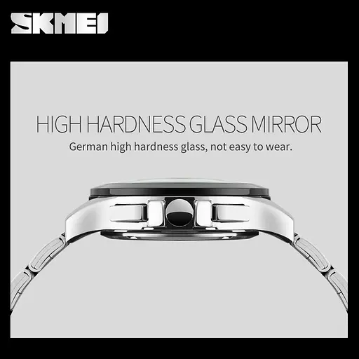 Чоловічий годинник Skmei 9126 з хронографом Черний - фото 7