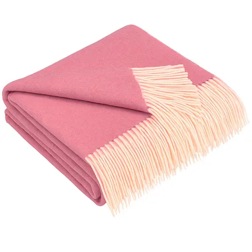 Плед Love You 100% вовна 140х200 см рожевий (6063) - фото 1