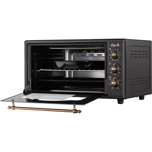 Піч електрична Ardesto Line-R, 48 л, 1600 Вт, механіч., конвенція, чорний - фото 5