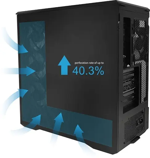 Корпус Lian Li Vector V100R Tempered Glass Black (G99.V100RX.01) Без БП - фото 11